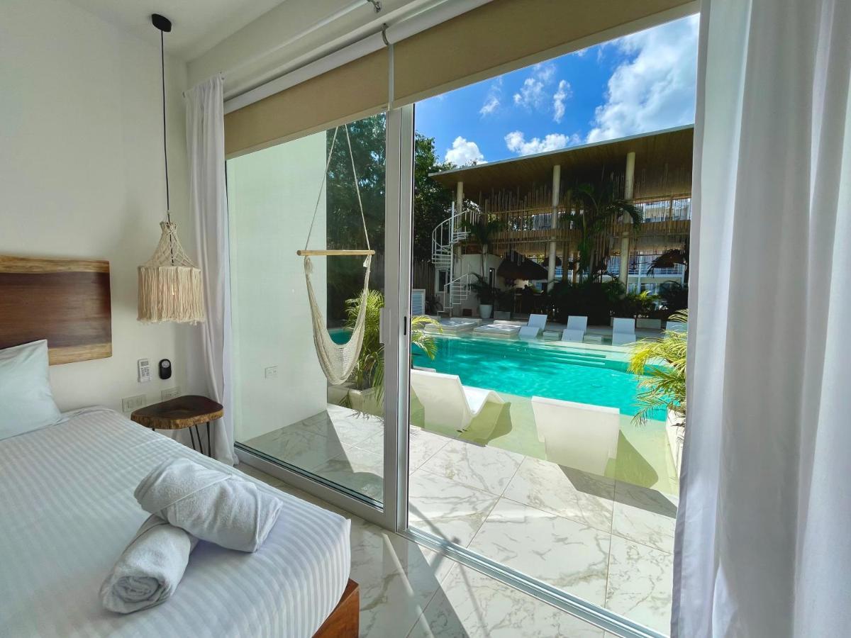 Beautiful Swim-Up Studio With Private Terrace, Pool And Jungle Gym Tulum Esterno foto