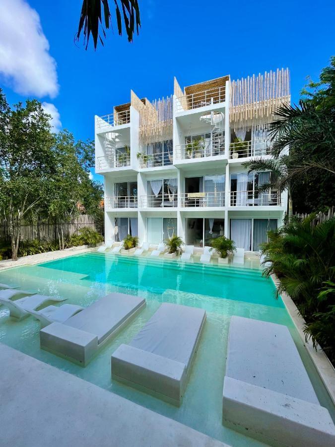 Beautiful Swim-Up Studio With Private Terrace, Pool And Jungle Gym Tulum Esterno foto