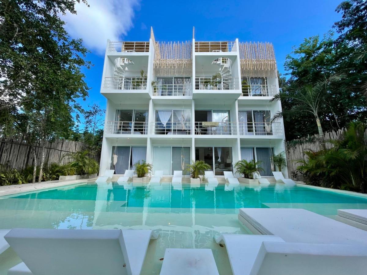 Beautiful Swim-Up Studio With Private Terrace, Pool And Jungle Gym Tulum Esterno foto