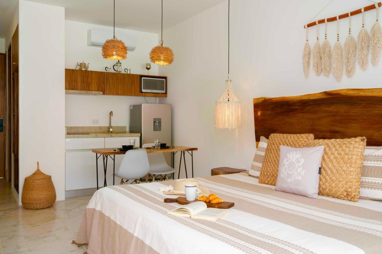 Beautiful Swim-Up Studio With Private Terrace, Pool And Jungle Gym Tulum Esterno foto